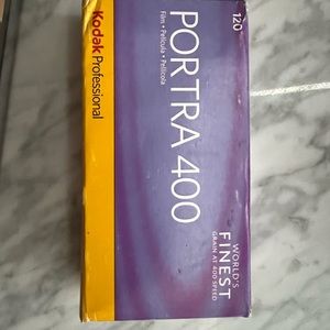 Kodak Portra 400, 120 film